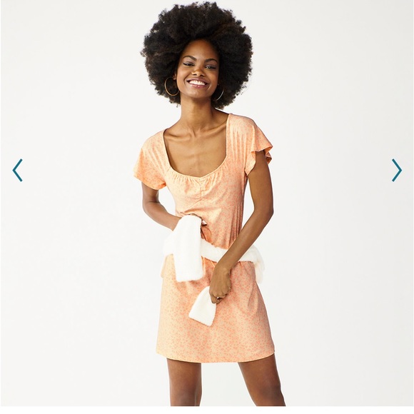 SO Dresses & Skirts - NWT. Juniors’ SO Flutter Babydoll Mini Dress Large